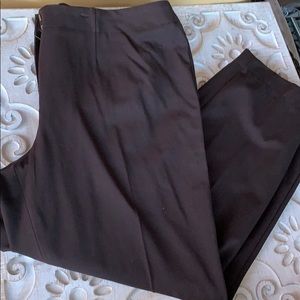 NWT Talbots brown bi-stretch pants